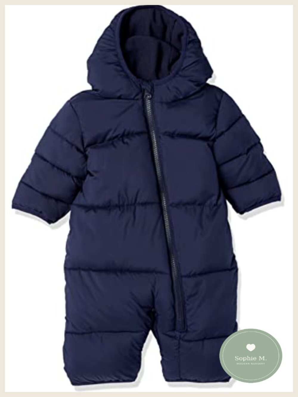 Unisex Baby Water-Resistant Puffer Snowsuit Winter Snow Suit